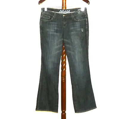 Mudd Distressed Bootcut Stretch Denim Jeans Junior's Size 11 • $14.95