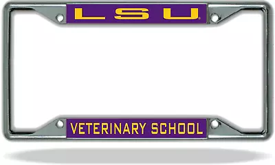 Louisiana State LSU VETERINARY License Plate Frame • $24.83