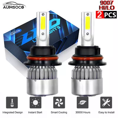 9007/HB5 LED Headlight Bulb Kit For Ford E-250 2003-2007 Low Beam Super Bright • $29.99