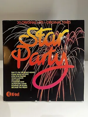 Star Party 20 Original Hits - Original Stars - 12” Vinyl LP (1978) K-tel Records • £2.99