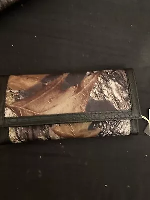 Mossy Oak Camo Clutch Wallet & Checkbook Holder Ladies Camouflage Billfold • $15.99