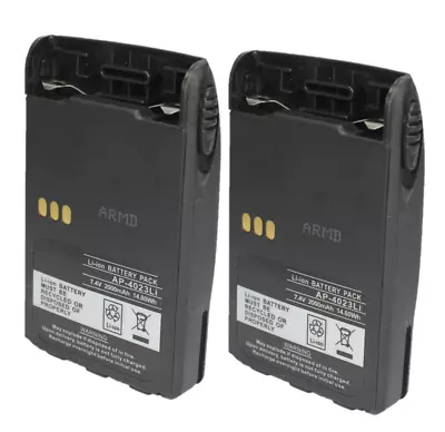 2x 7.4V 2000mAh Li-ion Battery For Motorola JMNN4023 JMNN4024 PRO5150 PRO7150 • $55.49