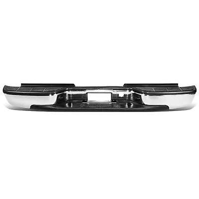 Fit 01-07 Silverado Sierra 2500HD 3500 Rear Step Bumper W/ License Plate Lights • $160.88