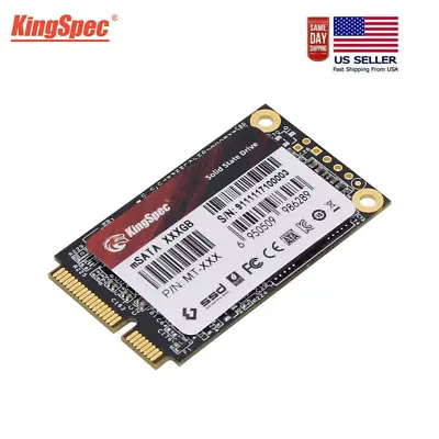 KingSpec MSATA SSD Solid State Drive • $36