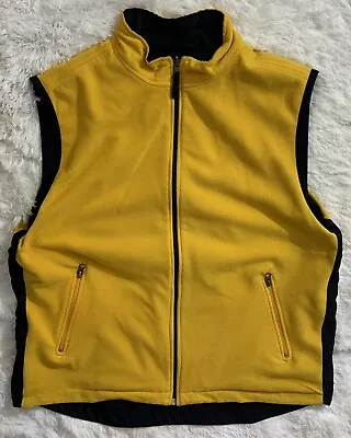 VTG EUC GAP Mens XL Reversible 1990s Vest Fleece Lined Indiana Pacers Colors • $14.95