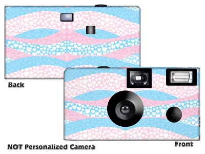 5 Waves Of Love Single Use Disposable Cameras Fun Cameras KODAK Film (F80007) • $83.45
