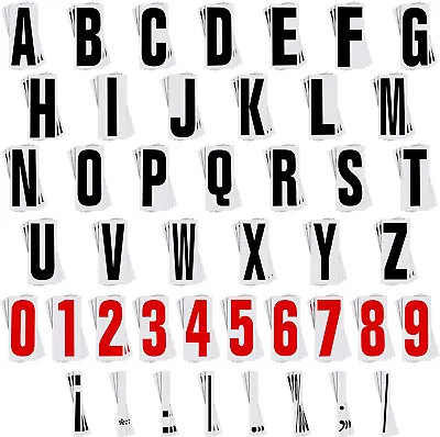 400 Pcs 8 Inch Marquee Sign Letters Flexible Plastic Letters For Outdoor Signs B • $108.99