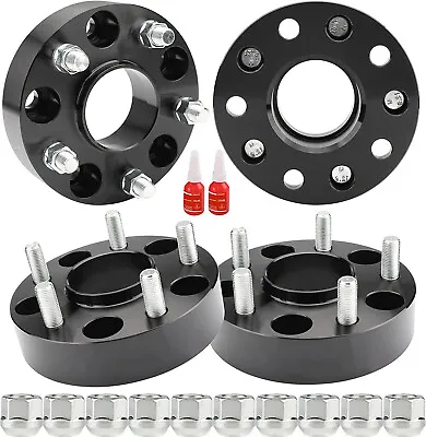 4X 5x5 1.5  Hubcentric Wheel Spacers 1/2 X20 For Jeep Wrangler JK Grand Cherokee • $79.99