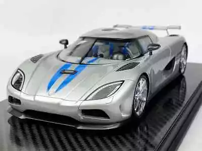 *RARE* Frontiart 1:18 Koenigsegg Agera R7089 Moon Silver Limited Edition 100pcs • $750