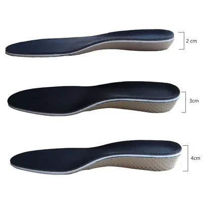 $9.65 • Buy Insole Heel Lift Insert Shoe Pads Height Increase Cushion Elevator Taller