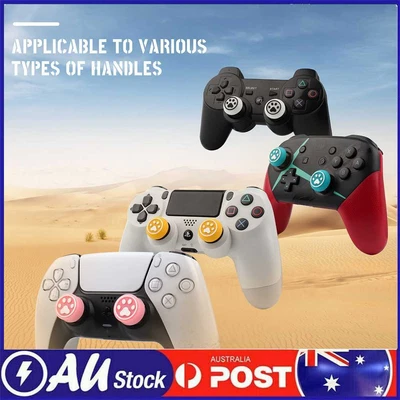 $8.19 • Buy 6pcs Controller Joystick Case Cat Paw Silicone Protective Cover For PS4/XBOX ONE