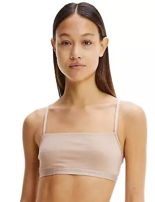 Calvin Klein CK One Cotton Bra 000QF6040E Womens Comfortable Bralette 2 Pack  • £17