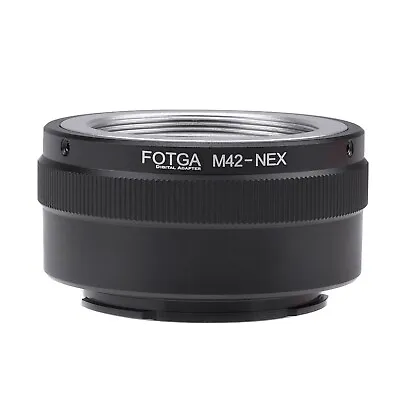 FOTGA M42 42mm Lens To Sony E-Mount A7 IV A7R A7SIII A6400 A6600 A7C NEX Adapter • $6.29