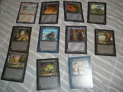 Lot Of 11 Middle Earth Cards Ccg Never Played With • $23.99