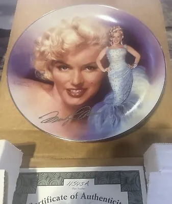 Marilyn Monroe  Dazzling Dreamgirl  Bradford Exchange 8  Collector Plate • $12.99