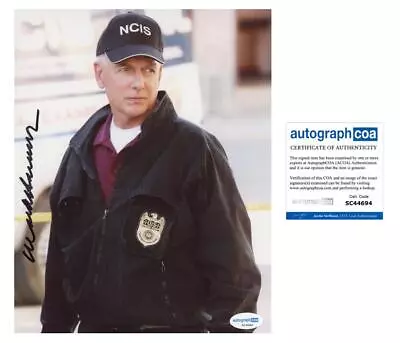 Mark Harmon  NCIS  Autograph SIGNED 'Leroy Jethro Gibbs' 8x10 Photo C ACOA • $95