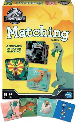 Jurassic World Matching Game By  | For Boys & Girls Age 3 And Up | A Fun & Fast  • $21.99