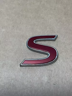 Free Shipping 2008-13 Infiniti G35s G37s  M35s M35 Rear “s” Emblem Logo Badge • $19.99