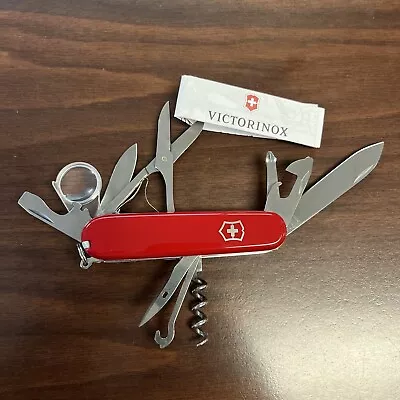 Victorinox - Swiss Army Knife Explorer Red 17 Function - 1.6703 • $42.95