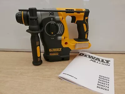 £191.89 • Buy DeWalt XR 18V DCH273 3 Mode Brushless Sds Plus Impact Hammer Drill Bare Unit