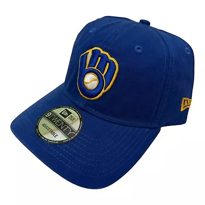 Milwaukee Brewers 47 Brand MLB Core Classic Adjustable Hat Cap Adult One Size • $20