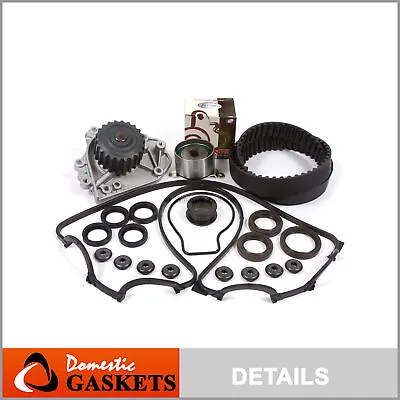 Timing Belt Water Pump Valve Cover Kit Fit 96-00 Honda Civic De Sol DOHC B16A2 • $595.28