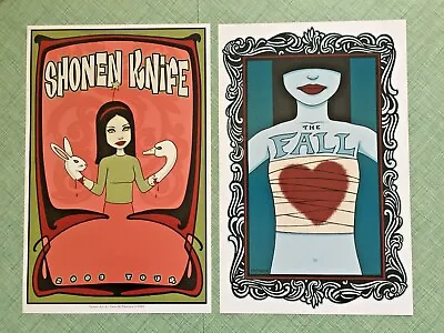 THE FALL And SHONEN KNIFE - 11x17 POSTERS By Tara McPherson:  • $24.99