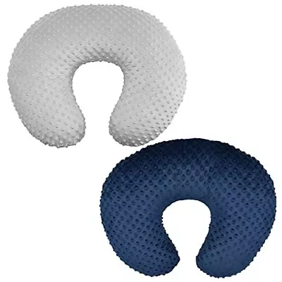 Minky Nursing Pillow Cover 2 Pack Nursing Pillow Slipcover For Breastfeeding Pi • $20.80