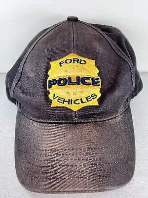 Vintage Ford Motor Company Police Vehicles Adjustable Baseball Cap Hat • $45.54