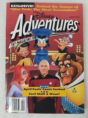 $9.99 • Buy Vintage Disney Adventures The Magazine For Kids Star Trek April 1993 Book