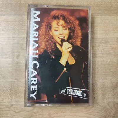 Mariah Carey- MTV Unplugged EP Cassette Tape 1992 Sony Records TESTED • $2.95