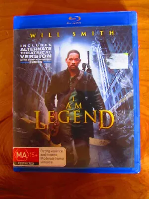 Dvd Blu-ray I Am Legend Will Smith   Great  ** Must See ** • $3