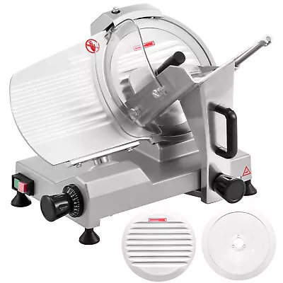 Commercial 10  Electric Meat Slicer Blade 240W 1400RPM Deli Cheese Slicer • $238.39