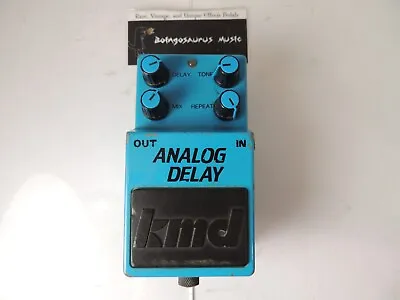 Vintage KMD Analog Delay Effects Pedal Free USA Shipping • $149.99