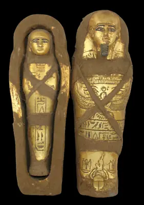 Rare Ancient Egyptian Antique King Mummified Tomb And Mummified Ushabti BC • $340