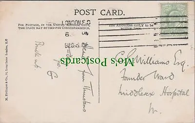 Genealogy Postcard - Williams Founder Ward Middlesex Hospital  GL1612 • £4.99