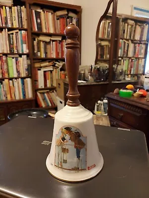 Norman Rockwell Gorham Fine China Collectible Bell Called  The Milkmaid  • $8