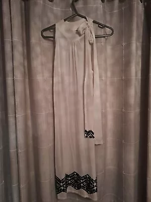 Mango Suit White Dress With Black Detail • £10