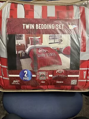 Ohio State Buckeyes NCAA Modern Take Twin Comforter Set • $59.99