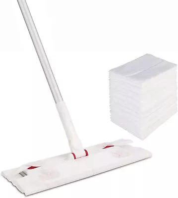 Wood Tile Laminate Floor Cleaner Static Cleaning Mop W30PC Disposable Dry Wipes  • £12.99