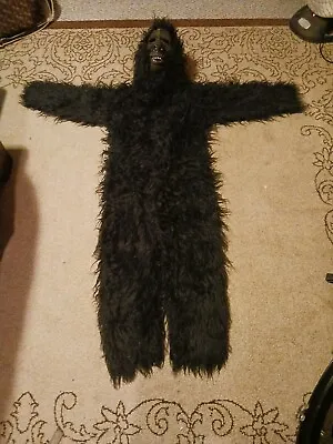 Vintage Quality Gorilla Ape Monkey Suit Costume Halloween Bigfoot Adult Size (S) • $99.99