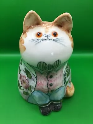 Vintage Cinque Ports Pottery / Monastery Rye Joan De Bethel Cat 5  Medium Size • £34.95