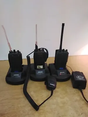 Lot Of 3 Midland Maxon SP-330 VHF Commercial Radio's W/ QPA-1411 Dual Slot... • $99.99