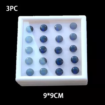3/5/10PCS Gem Ring Earring Storage Box Coin Beads Jewelry Display Case Organizer • $15.17