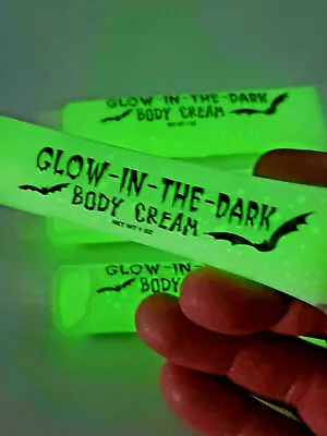 Fancy Dress Glow In The Dark Body Cream Make Up Horror Zombie Halloween Costume* • £5.99