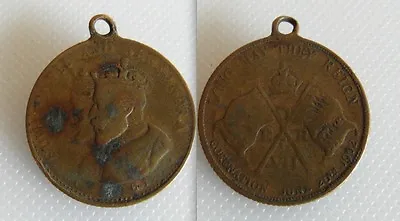 King Edward VII & Queen Alexandra 1902 Coronation Medal - Long May They Reign • £7.25