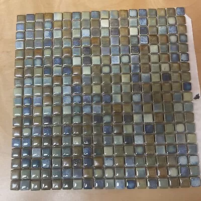 Glazed Porcelain MOSAIC TILE 1 Sheet • $10.99