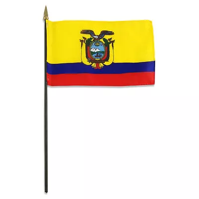 Ecuador Flag 4 X 6 Inch • $1.78