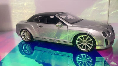 $10 • Buy BBURAGO1/18 Special EDITION BENTLEY CONTINENTAL SUPER-SPORT COVERTIBLE PREOWNED