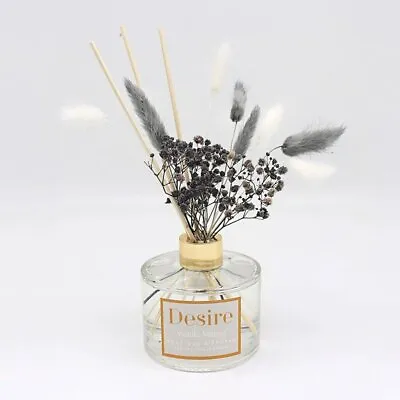 Boutique Pampas Vanilla Vetiver Reed Diffuser 100ml Aromatherapy Home Fragrance • £10.50